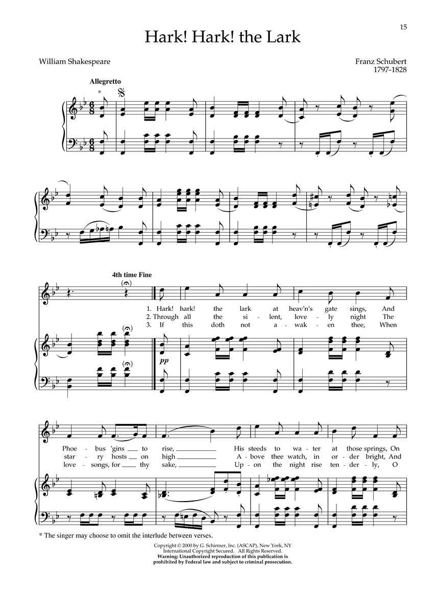Easy Songs for Beginning Singers - Tenor