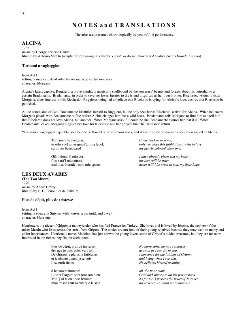 Coloratura Arias for Soprano