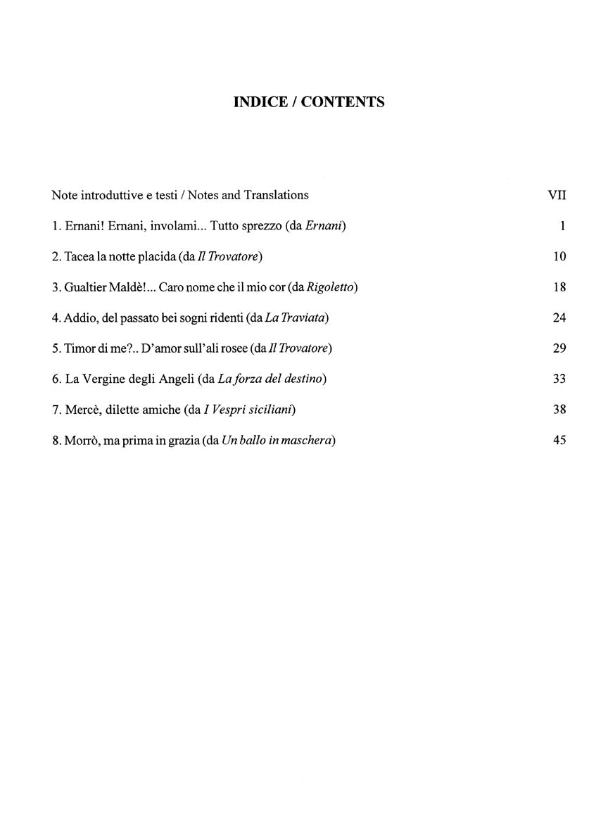 Verdi Cantolopera Collection - Verdi Arias for Soprano