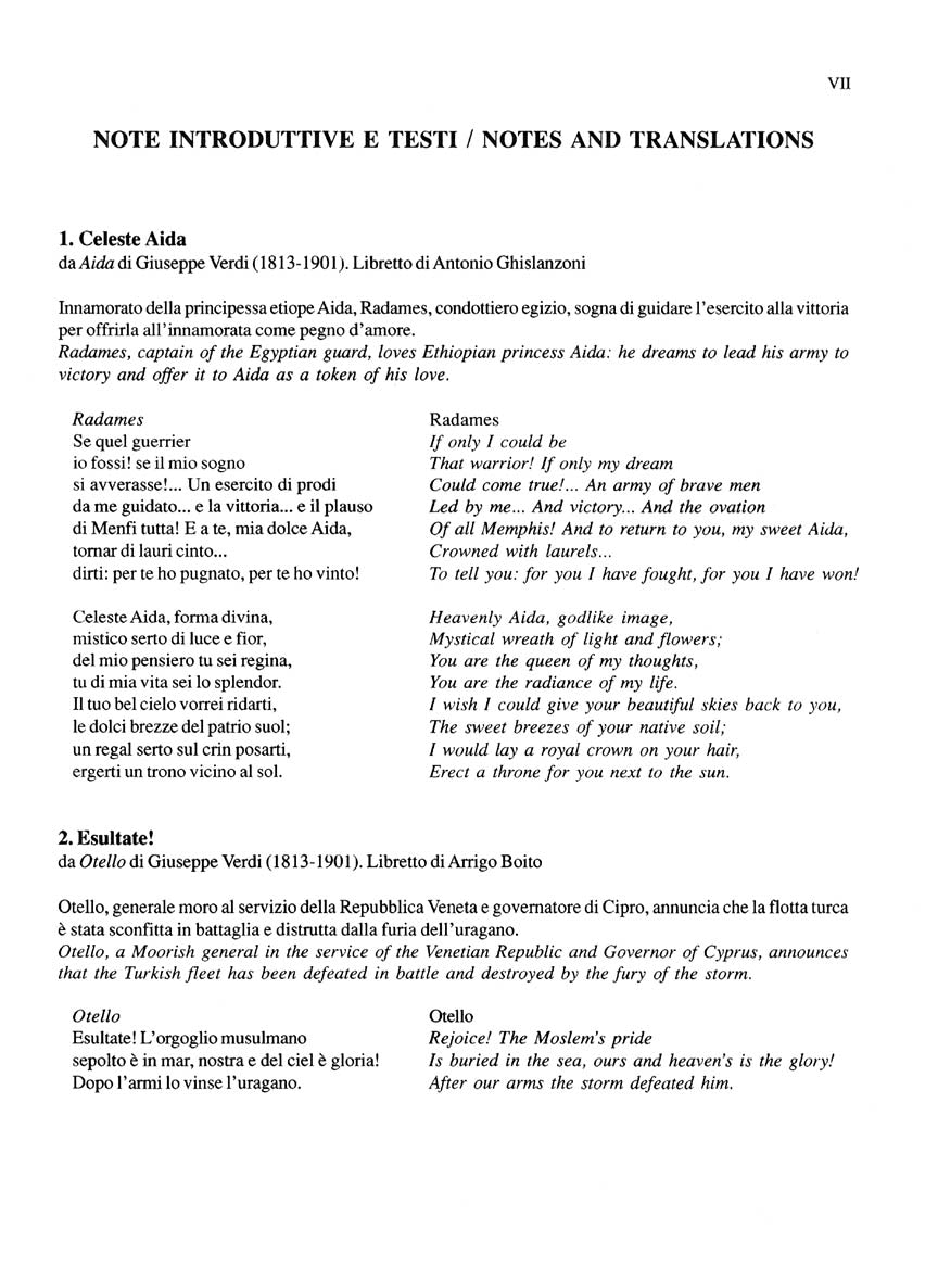 Cantolopera Collection - Verdi Arias for Tenor Volume 1