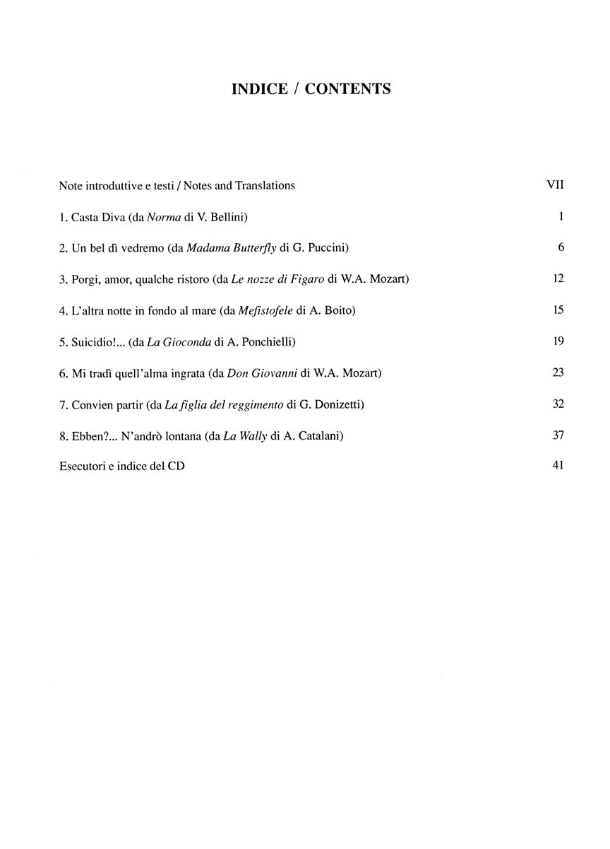 Cantolopera Collection - Arias for Soprano (Volume 1)