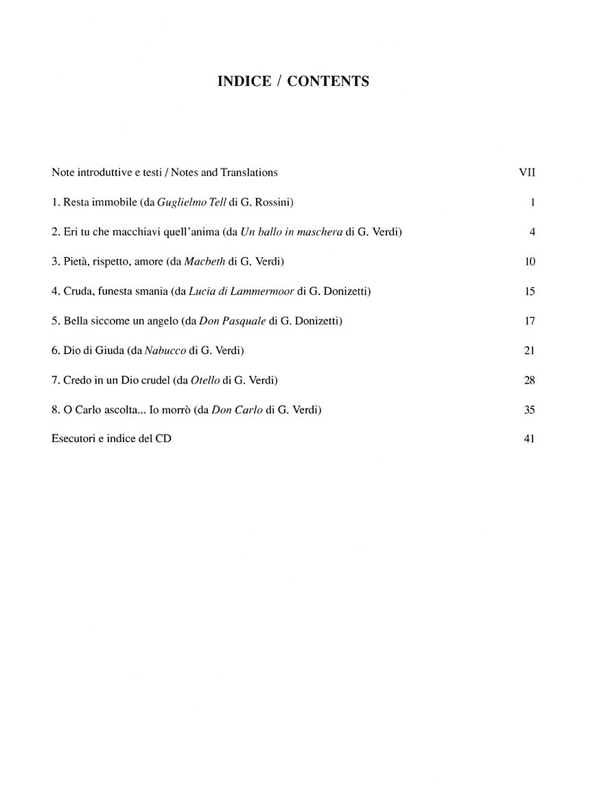 Cantolopera Collection - Arias for Baritone (Volume 1)