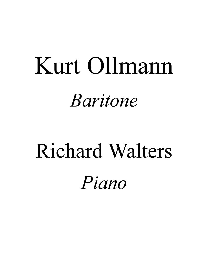 Anthology of Italian Opera Baritone