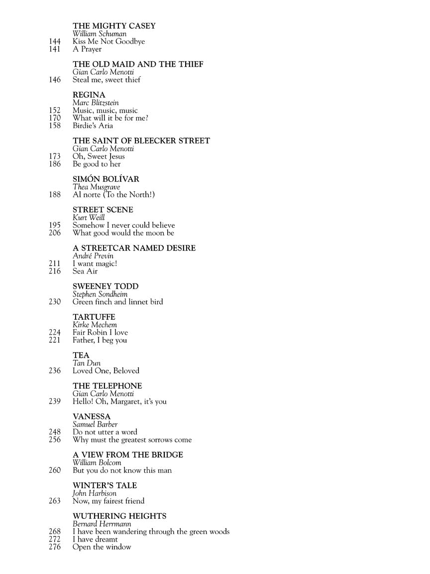 American Aria Anthology Soprano