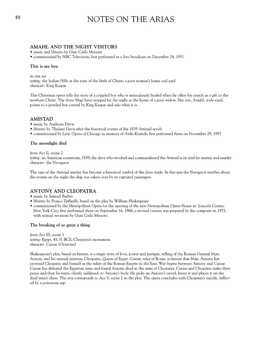 American Aria Anthology Tenor