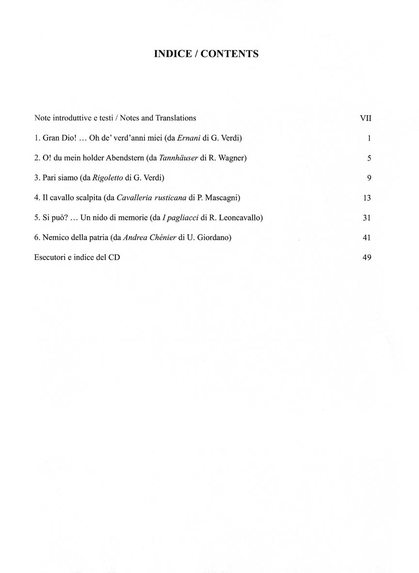 Cantolopera Collection - Arias for Baritone (Volume 3)