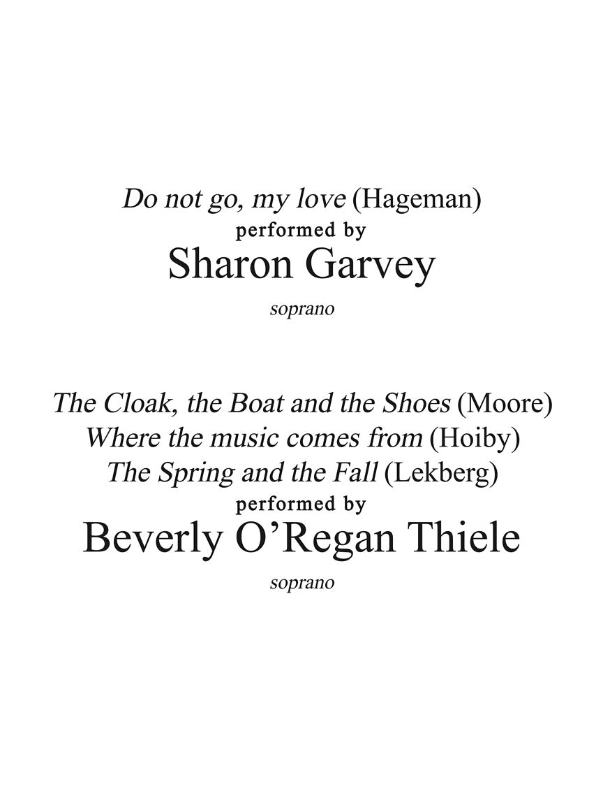 G. Schirmer Collection of American Art Song