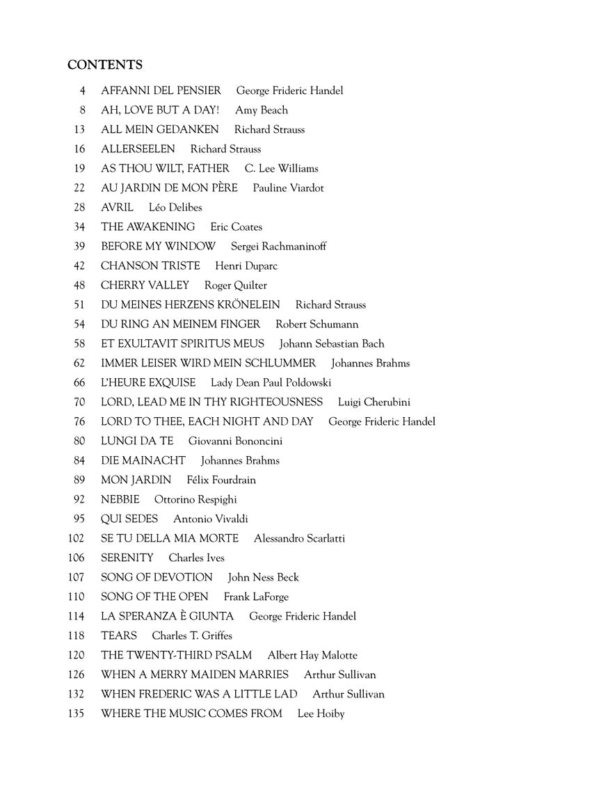 Second Book of Mezzo Soprano Solos - Part II Book/Online Audio