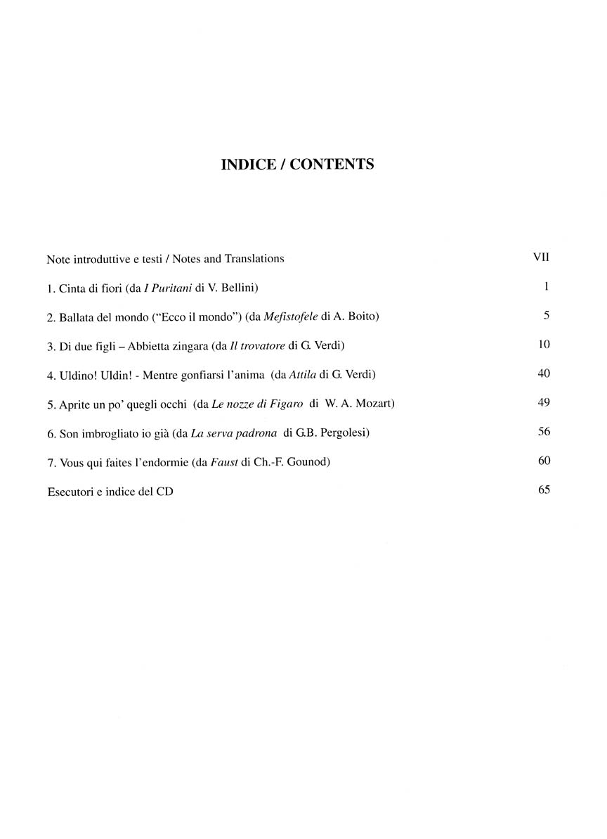 Cantolopera: Arias for Bass Volume 3