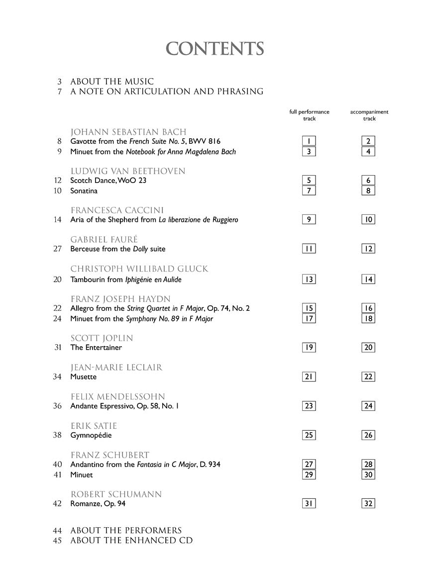 Flute Collection Easy to Intermediate Level