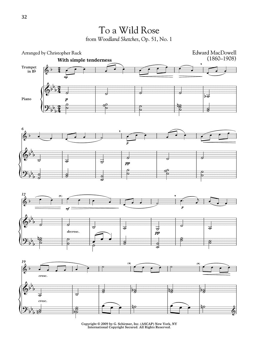 Trumpet Collection Easy to Intermediate Level