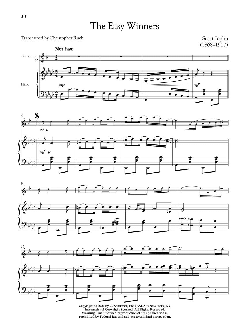 Clarinet Collection, The - Intermediate Level