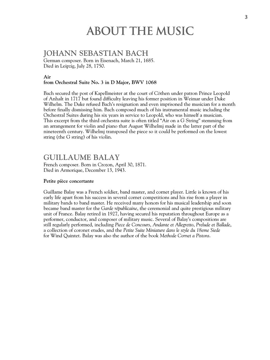 Trumpet Collection Intermediate Level