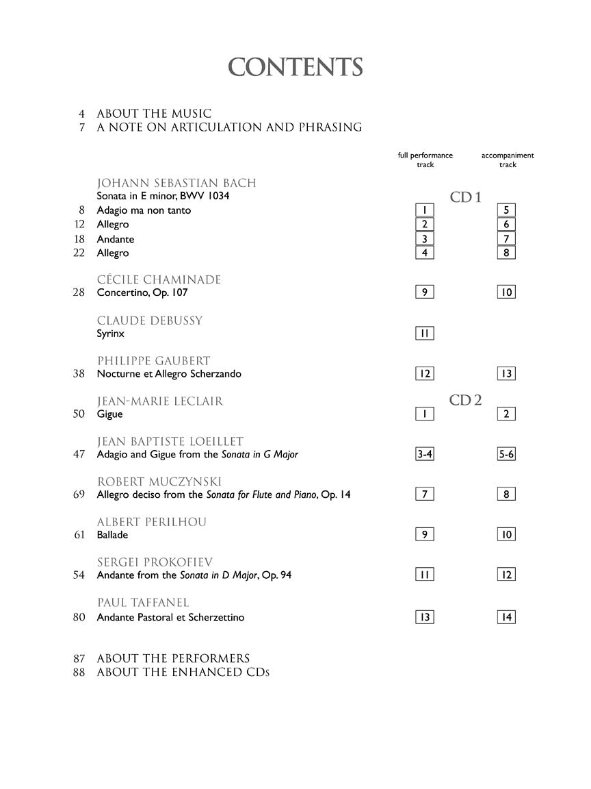 Flute Collection Intermediate Level