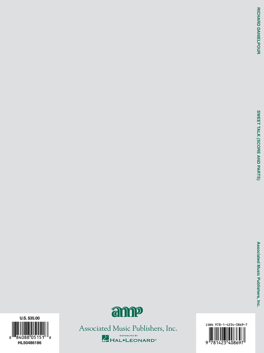 Danielpour Sweet Talk