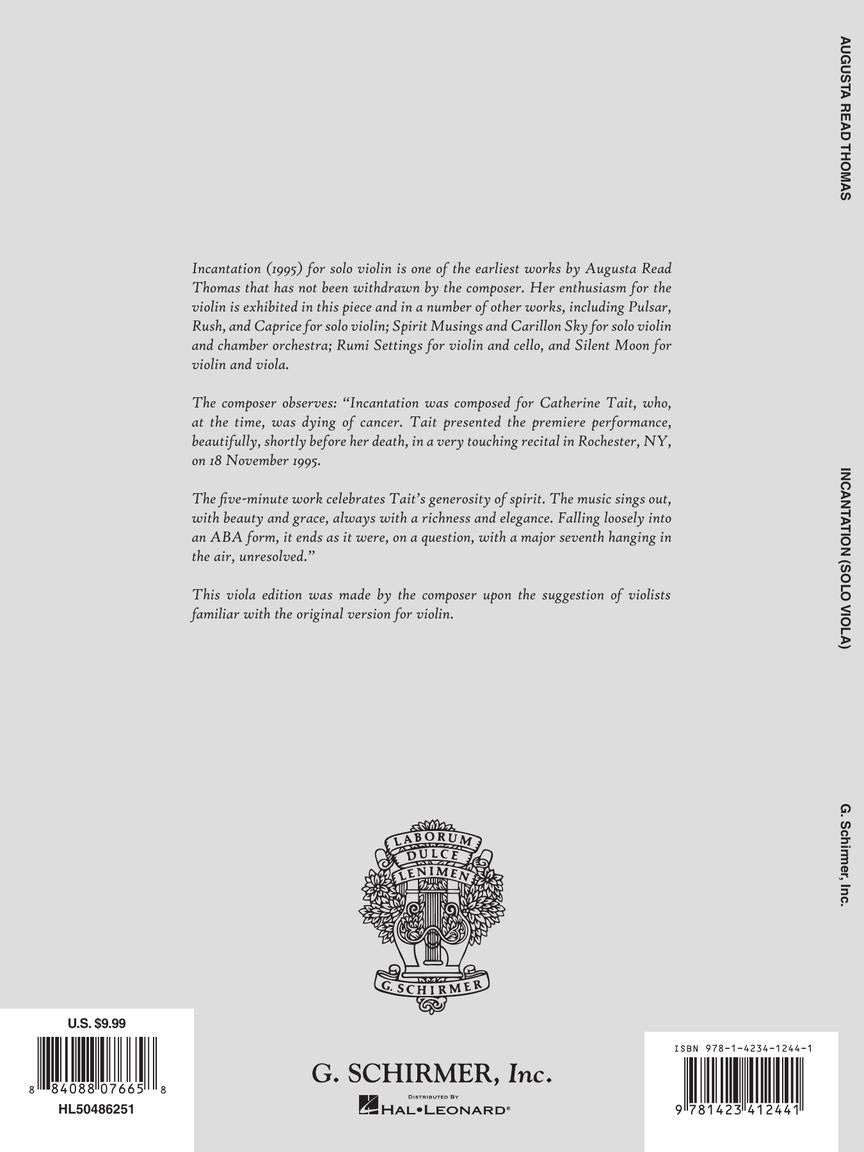 Augusta Read Thomas Incantation