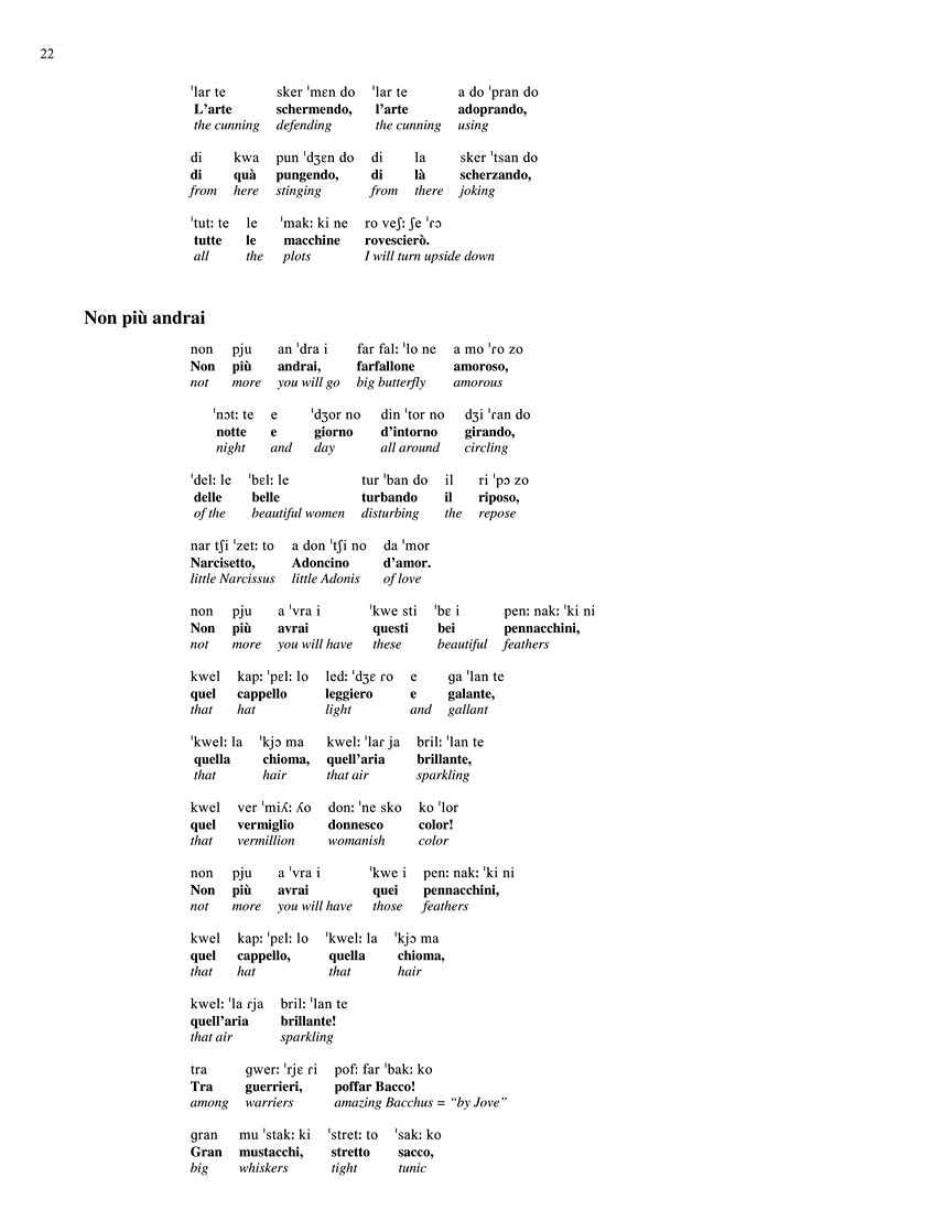 Diction Coach - Bass