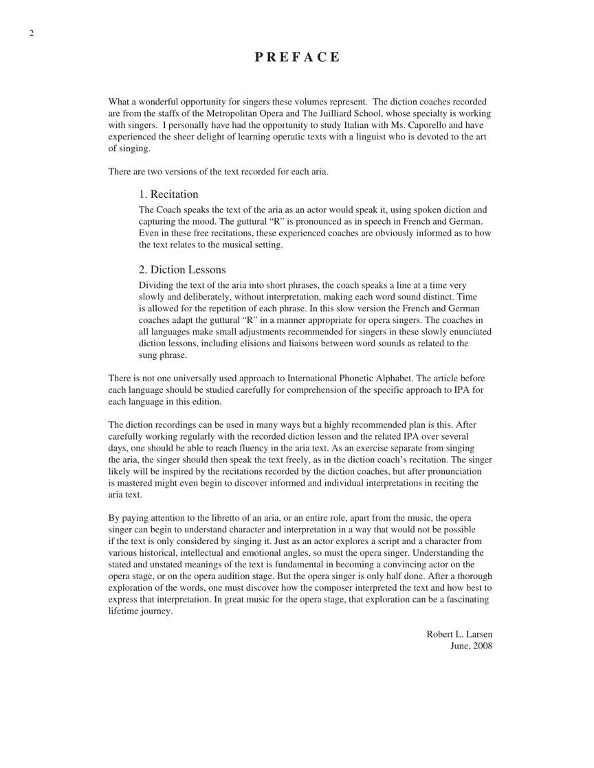 Diction Coach - Soprano, Vol. 2