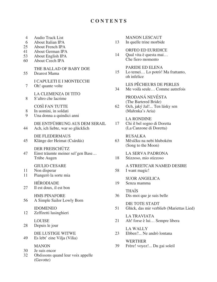 Diction Coach - Soprano, Vol. 2