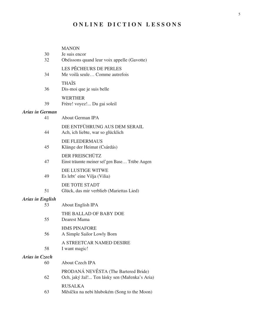 Diction Coach - Soprano, Vol. 2