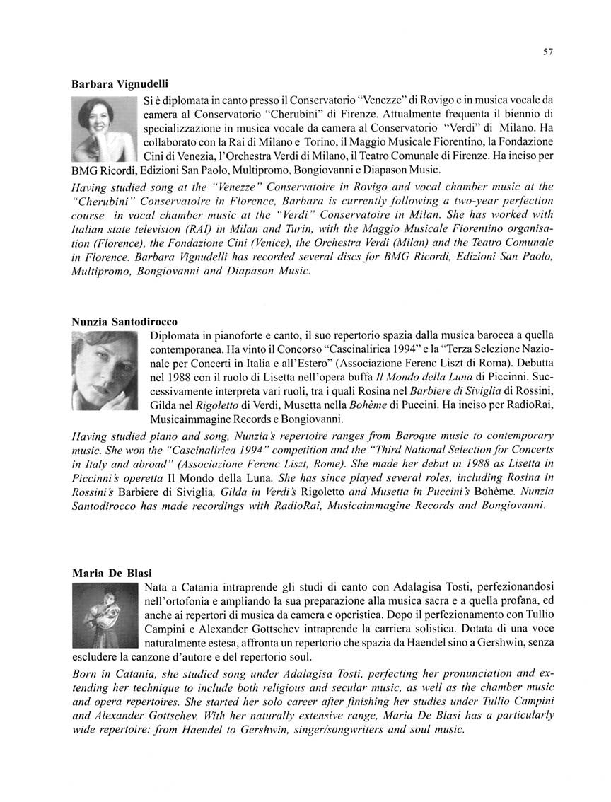 Cantolopera Duets for Soprano/Mezzosoprano Volume  2