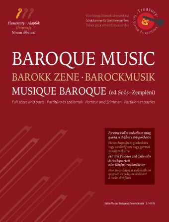 Bartok Baroque Music for Children's String Orchestra