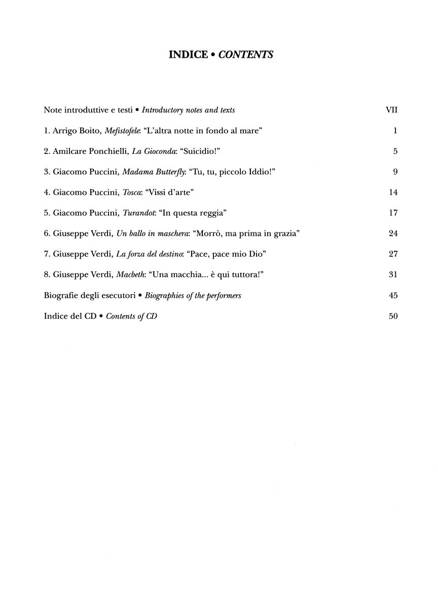 Arias for Dramatic Soprano