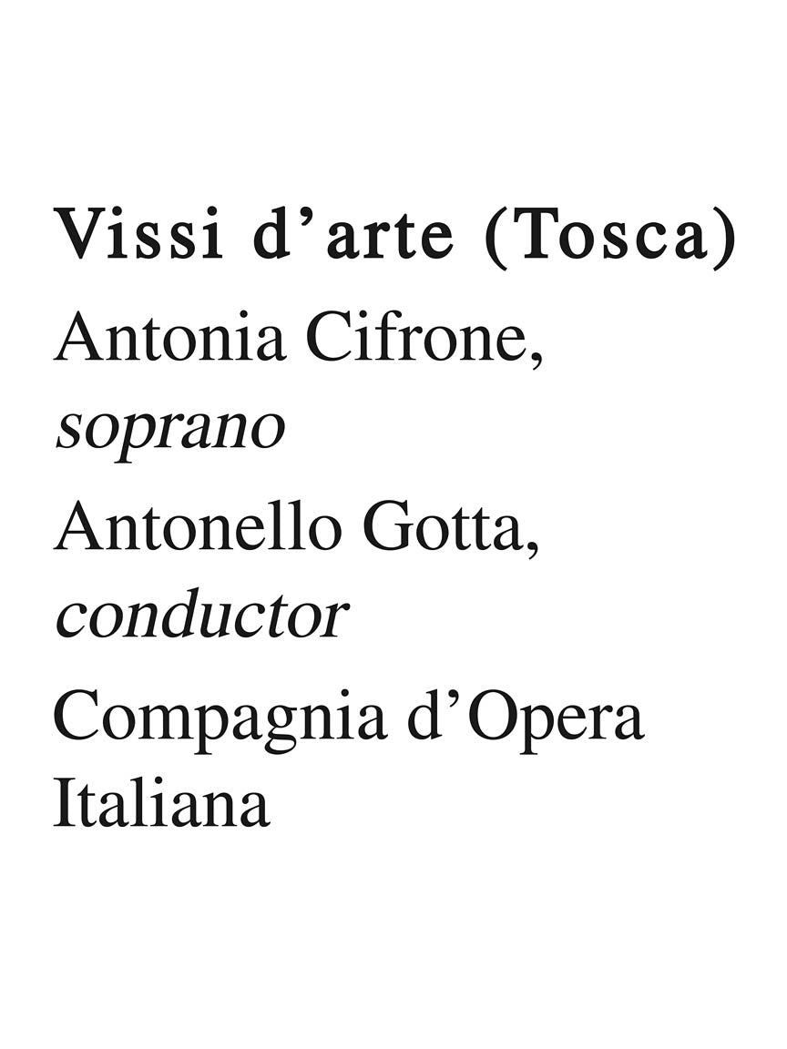 Arias for Dramatic Soprano