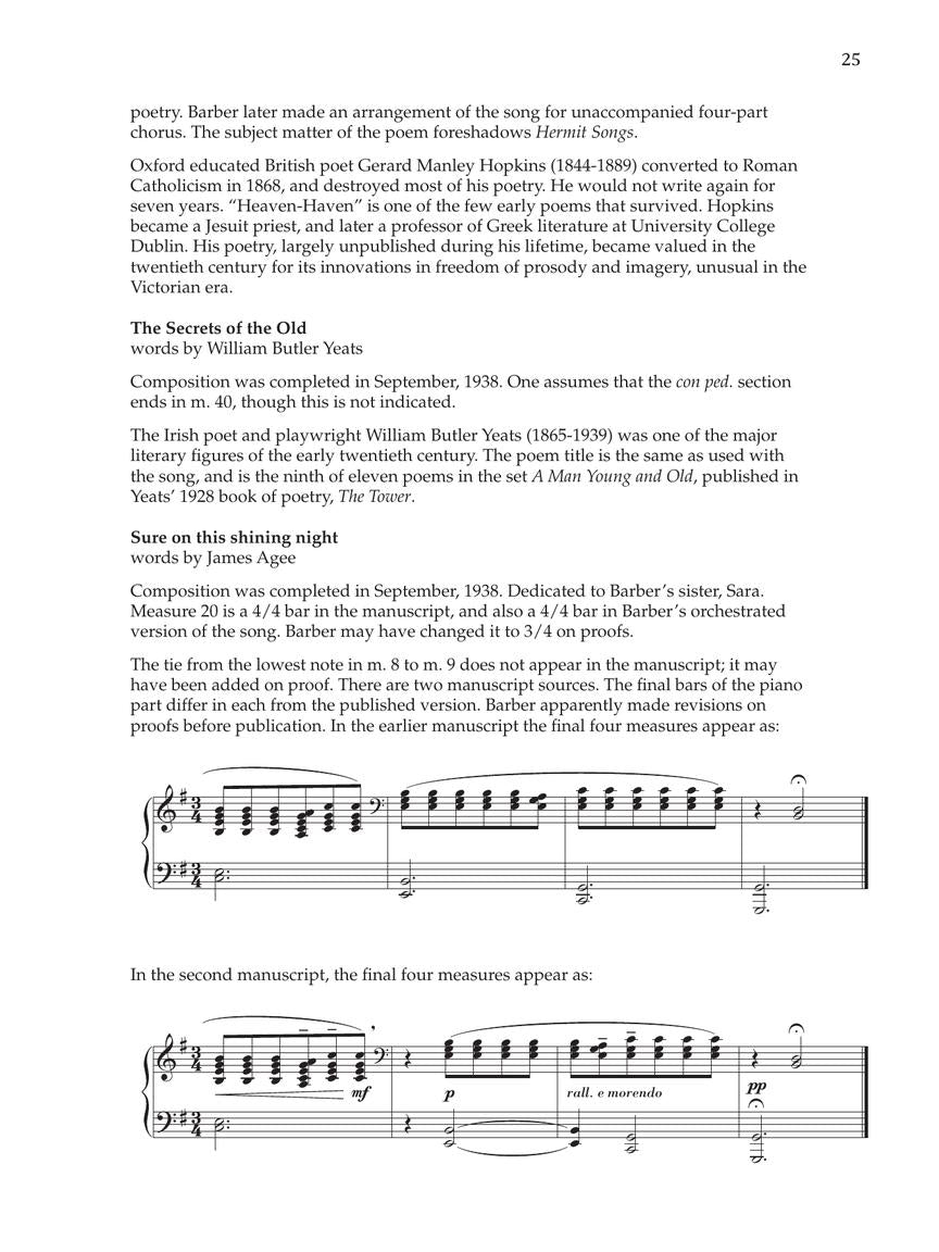 Barber: 65 Songs High Voice Edition