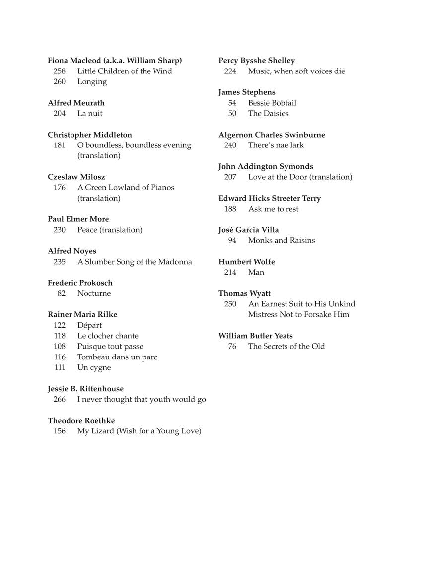 Barber: 65 Songs High Voice Edition