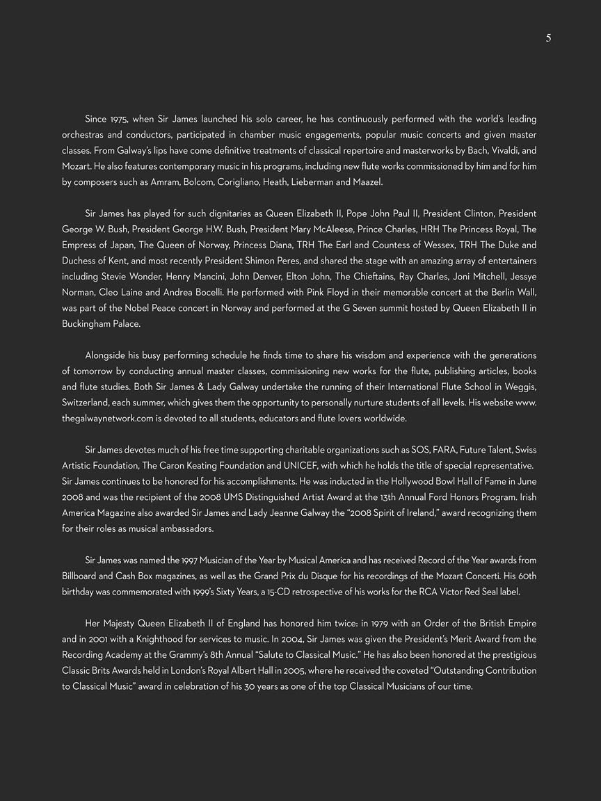 Mozart for Flute - Edited by James Galway