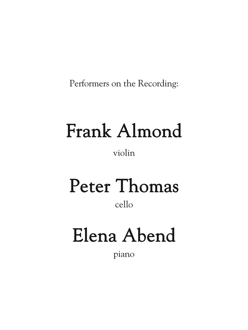 Barber: Commemorative March - Violin, Cello, Piano