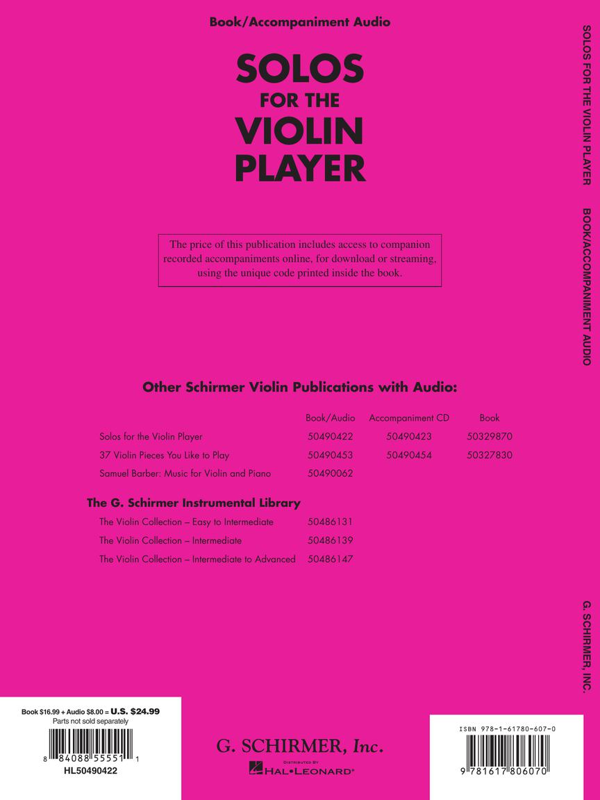 Solos for the Violin Player