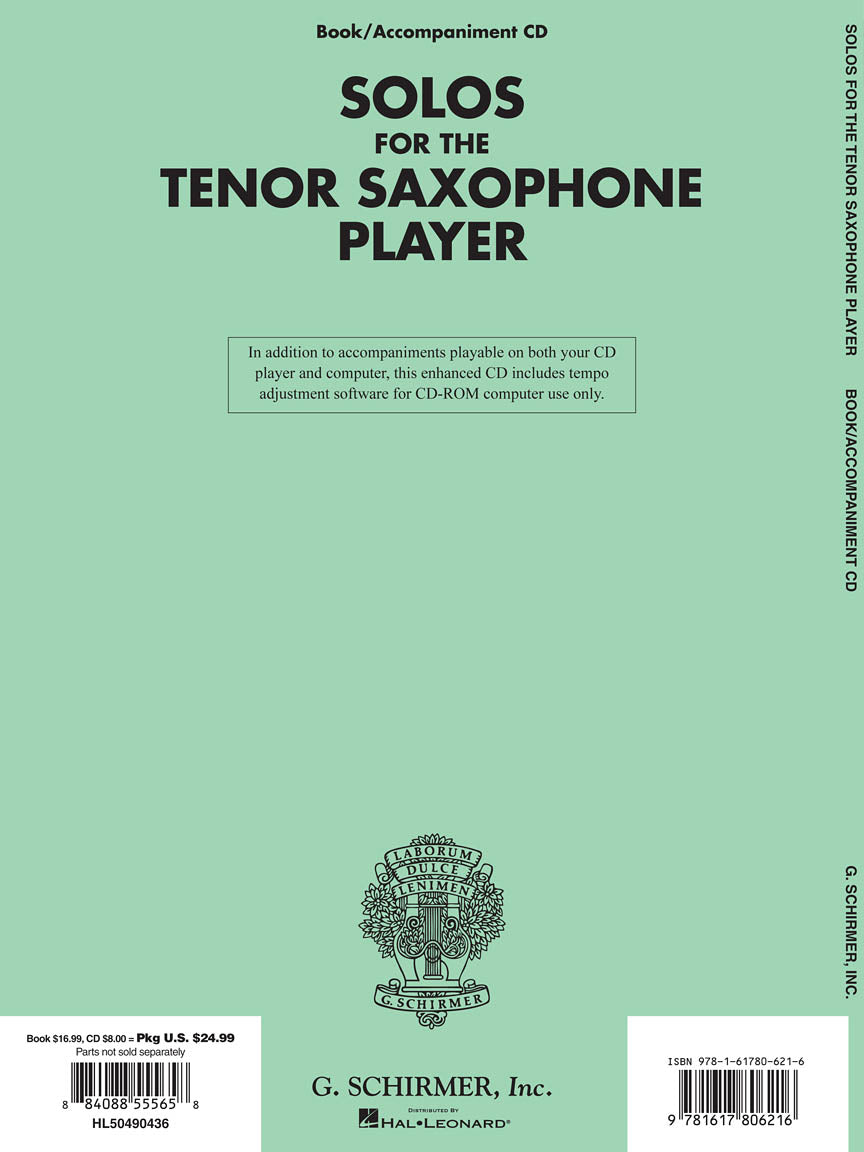 Solos for the Tenor Saxophone Player