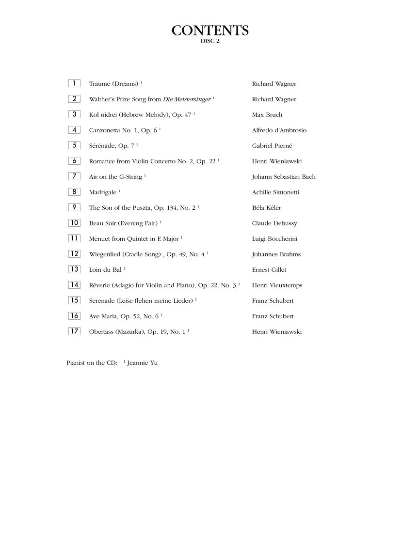 37 Violin Pieces You Like to Play