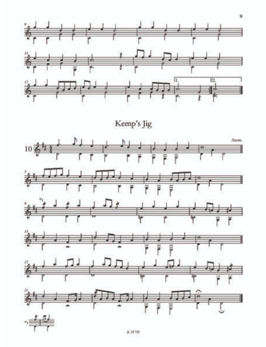 Easy Renaissance Music for Guitar