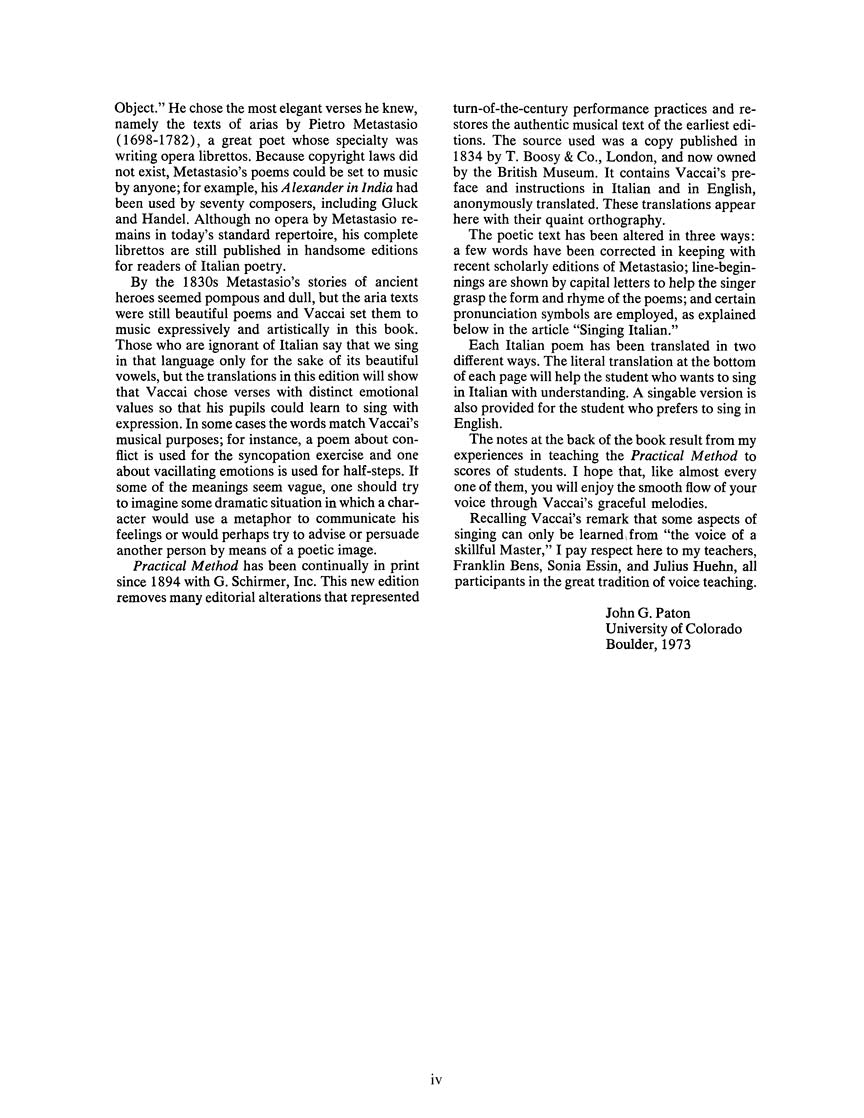 Vaccai Practical Method of Italian Singing for Mezzo-Soprano (Alto) or Baritone - Book/Online Audio