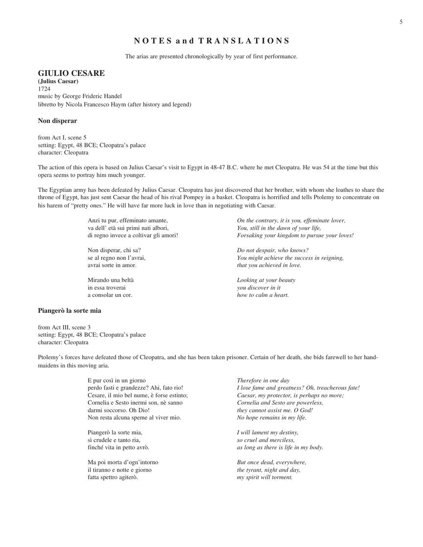 Arias for Soprano Volume 2 - Complete Package