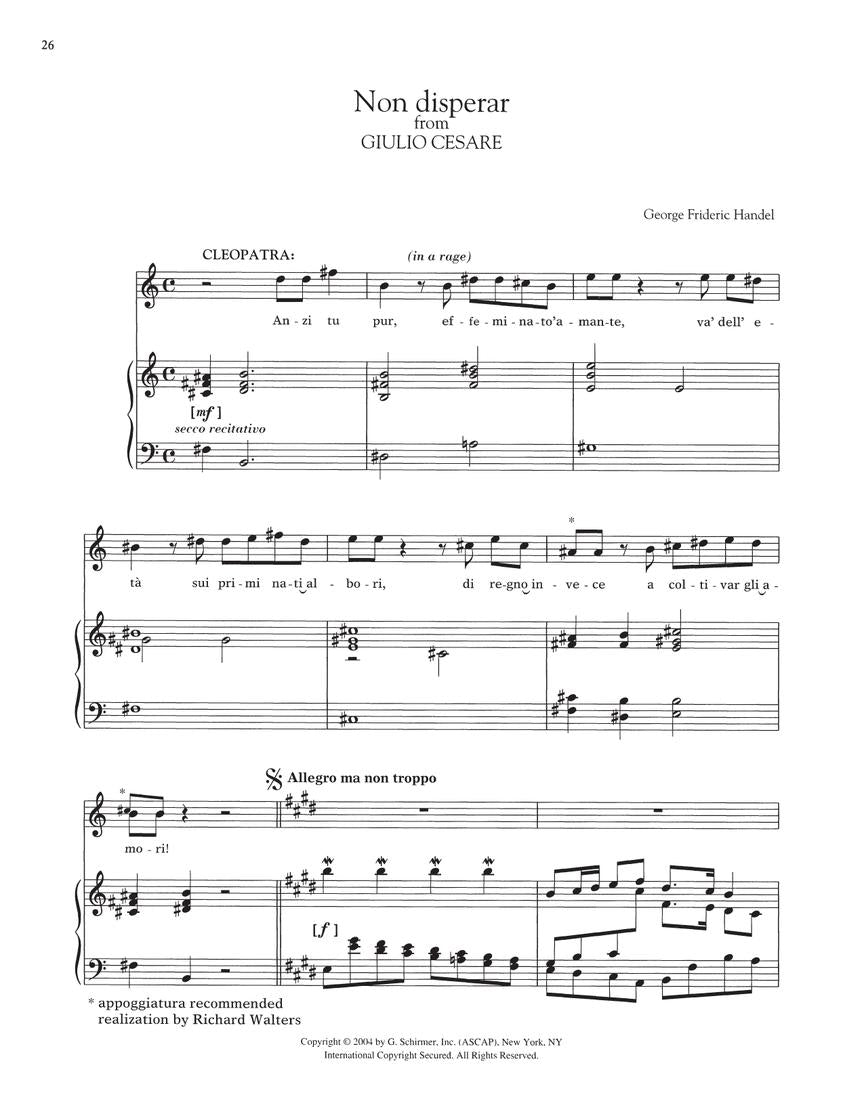 Arias for Soprano Volume 2 - Complete Package