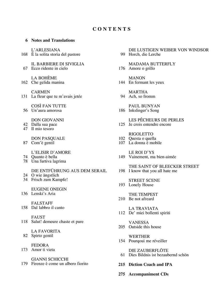 Arias for Tenor - Complete Package: Book/diction Coach/accompaniment Cds