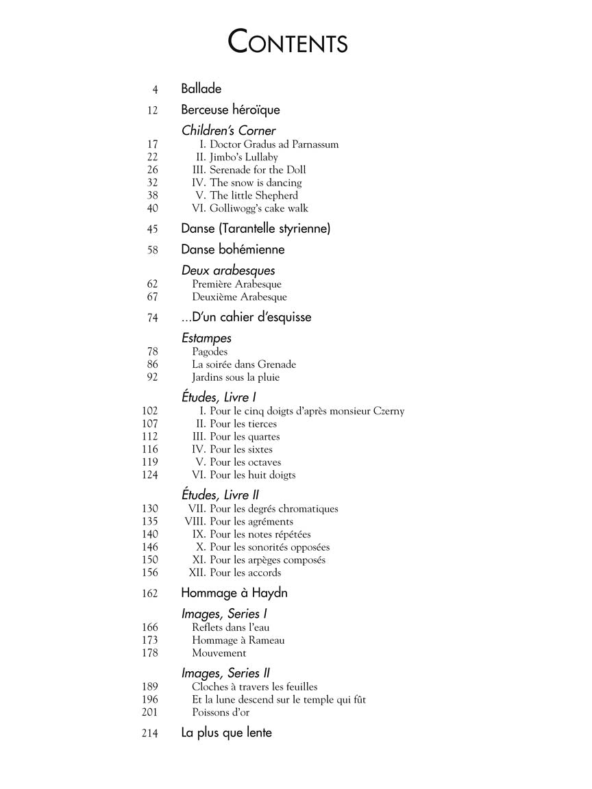 Debussy, Claude - The Ultimate Piano Collection - Vol. 2105 (78 pieces)