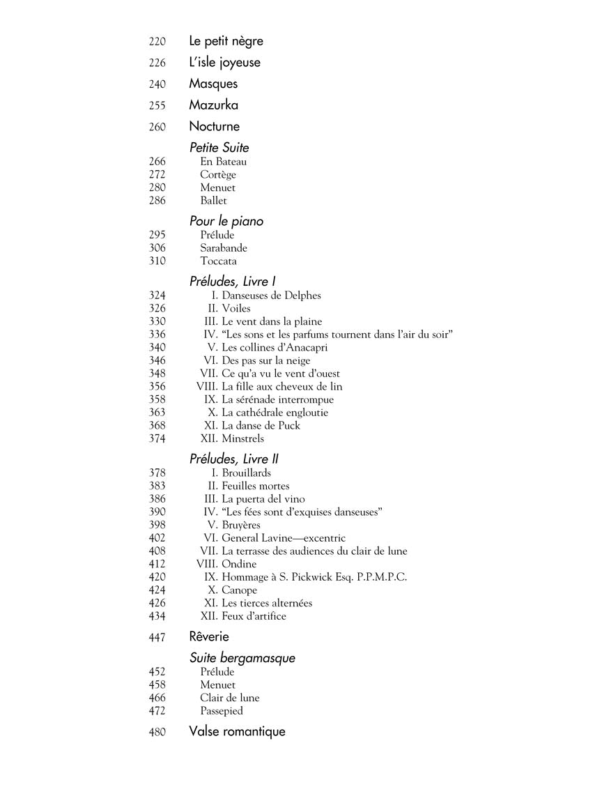 Debussy, Claude - The Ultimate Piano Collection - Vol. 2105 (78 pieces)