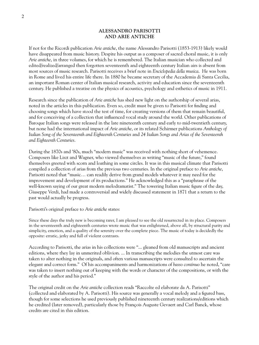 28 Italian Songs & Arias of the 17th & 18th Centuries - Complete All Keys