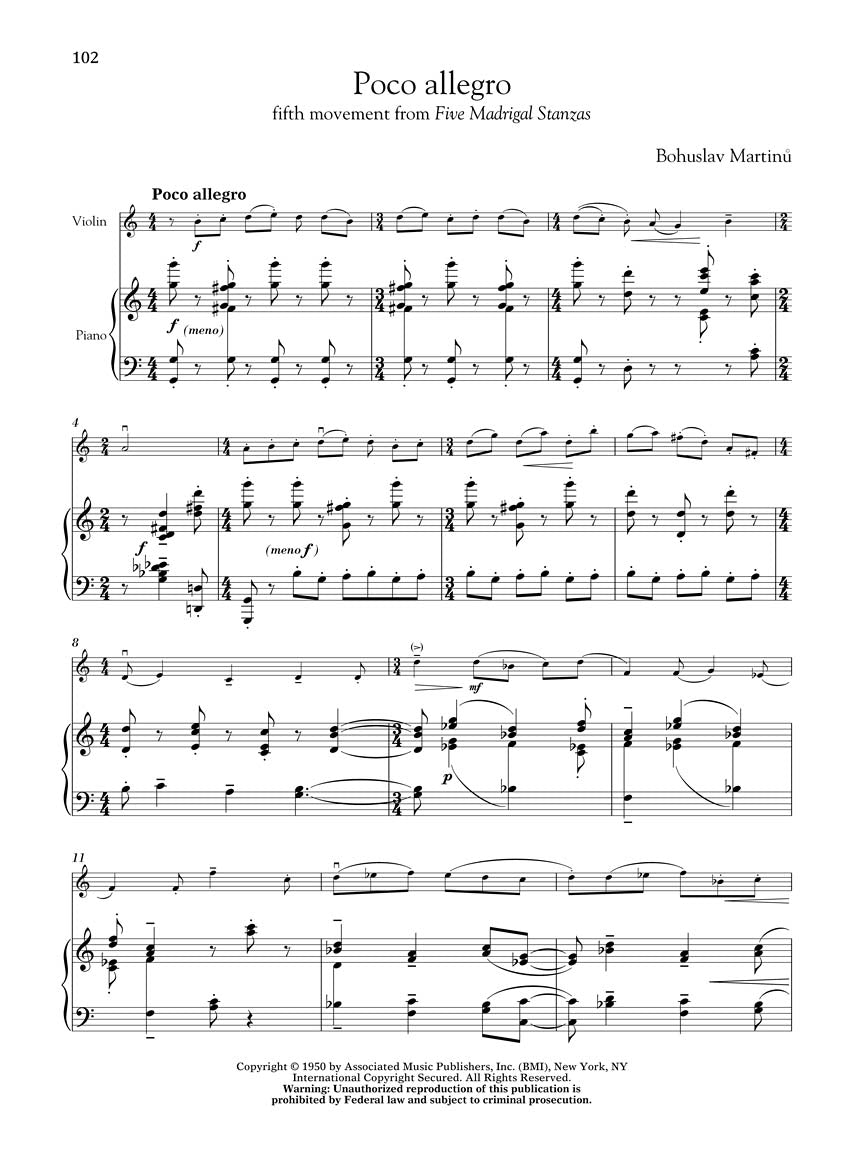 G. Schirmer Violin Anthology
