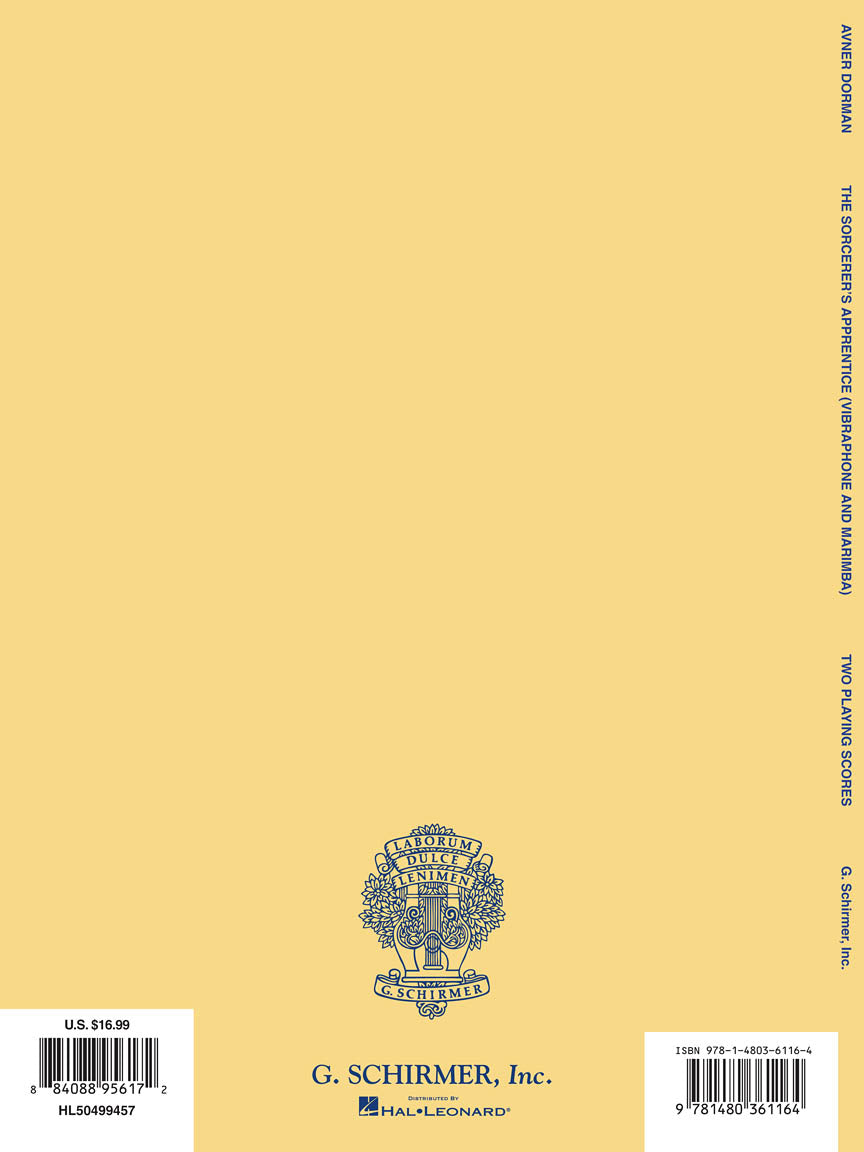 Sorcerer's Apprentice - Arranged for Vibraphone and Marimba