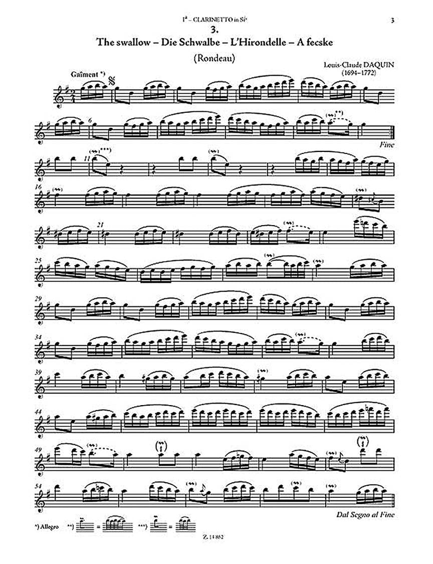 Advanced Level Duos with Optional Combinations of Instruments Score and Parts