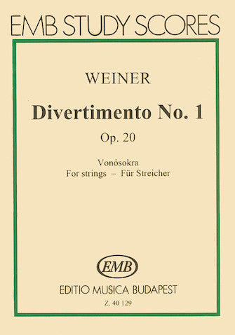 Weiner Divertimento No. 1 Op. 20