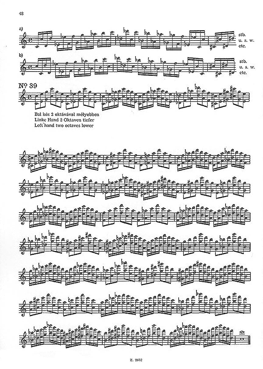 Dohnányi Essential Finger Exercises Piano