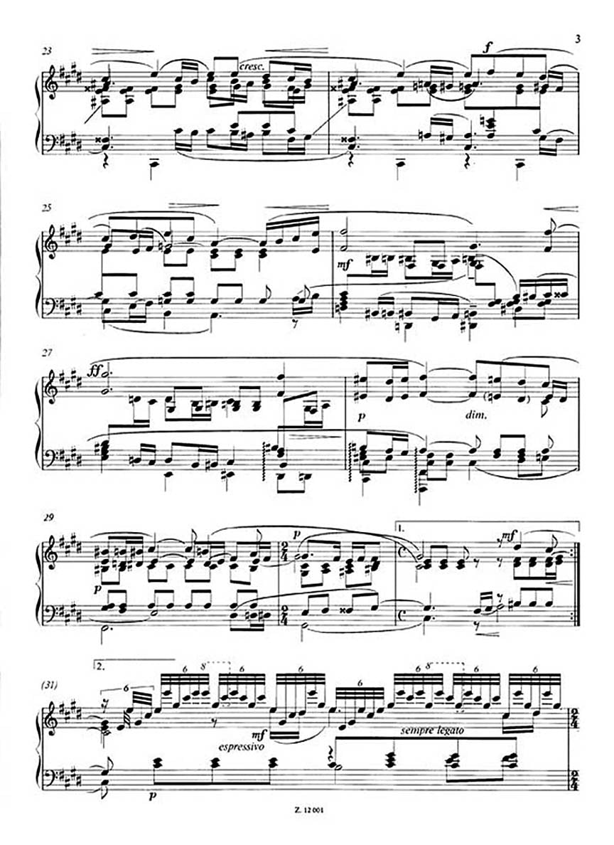 Rachmaninoff Vocalise Op.34, No. 14 Arr. Solo Piano