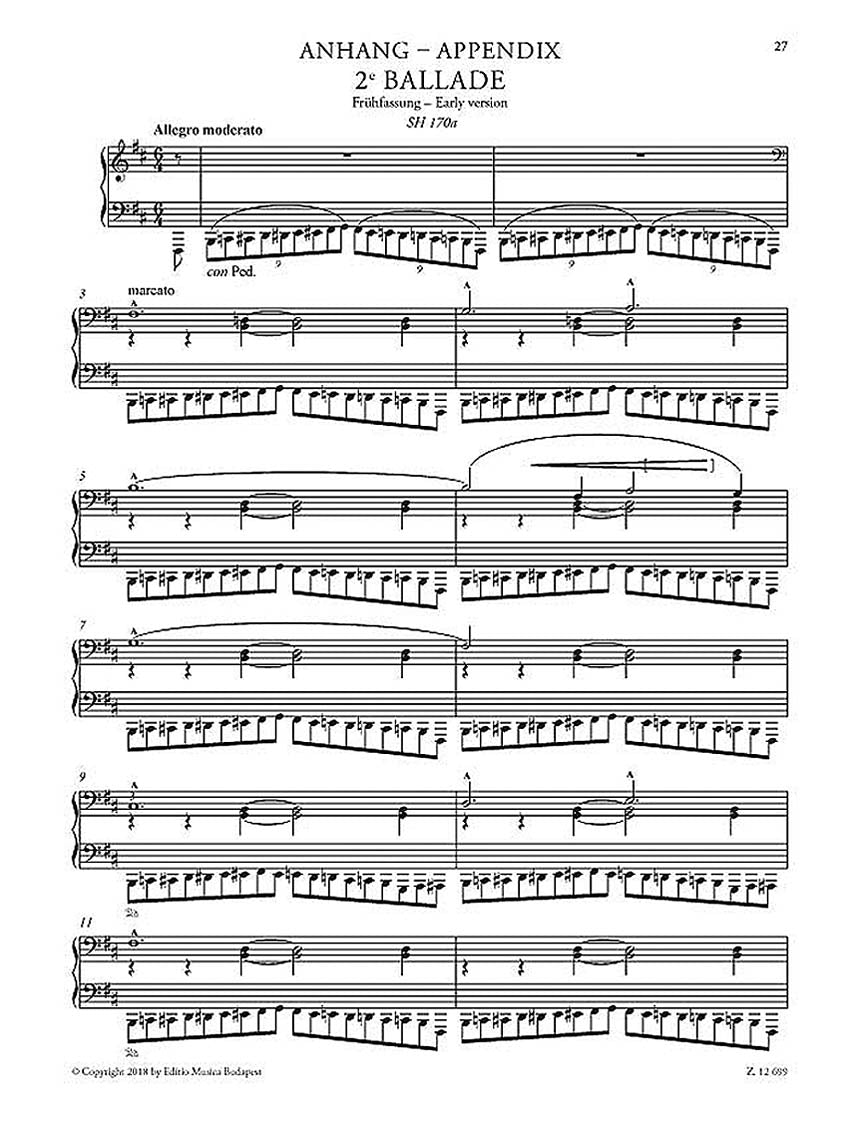 Liszt Ballade No. 2